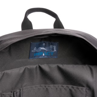 Mochila basica promocional RPET para portátil 15,6
